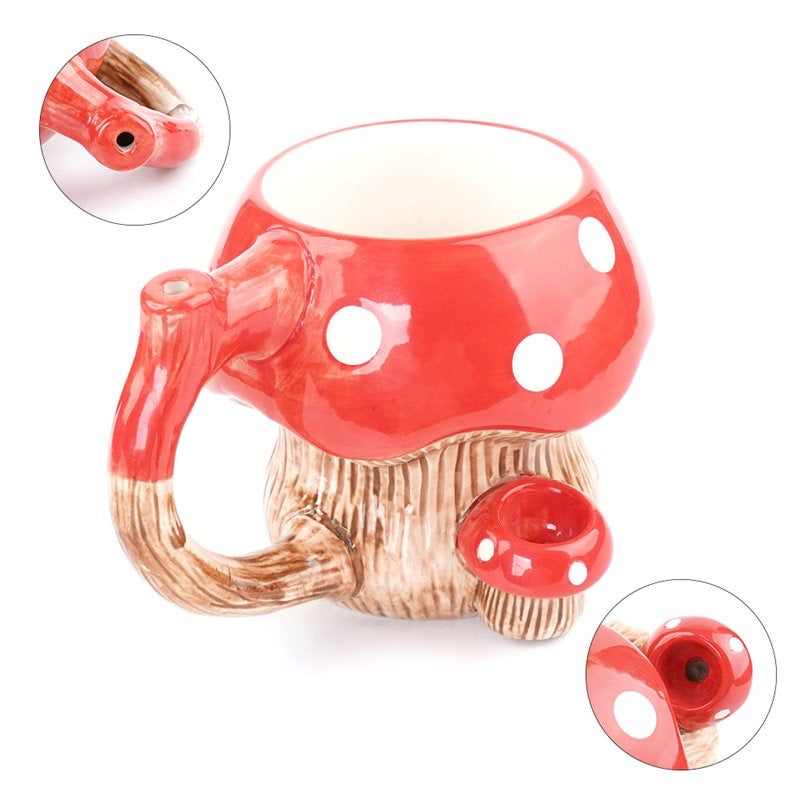 Mushroom Wake and Bake Mug