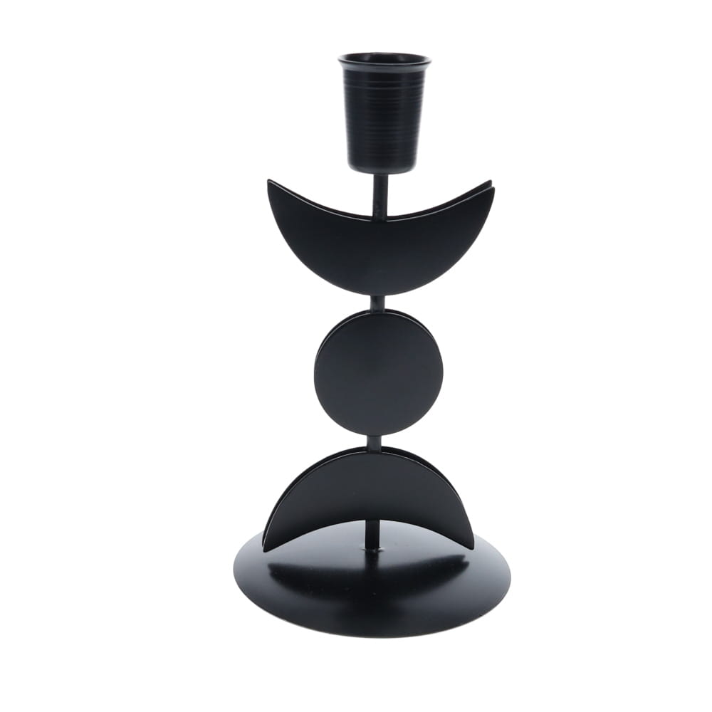 Candle Holder Triple Moon Phase