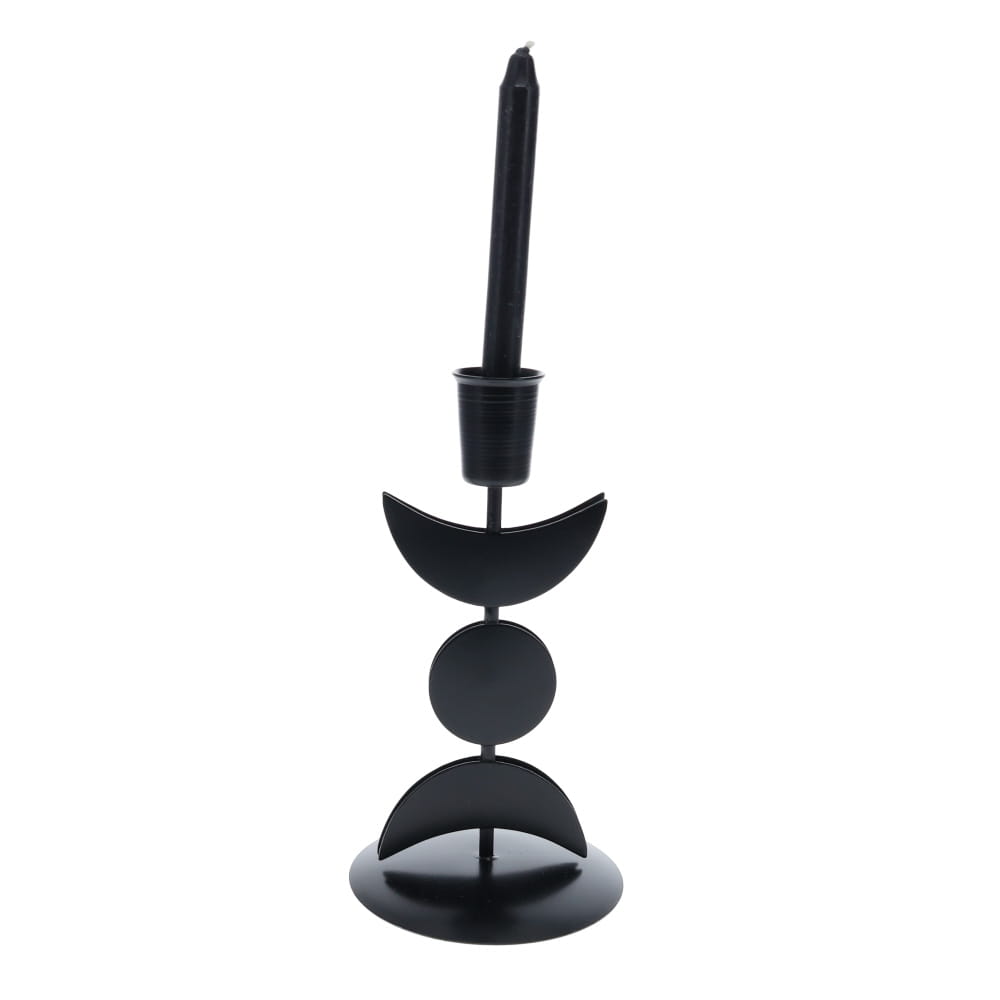 Candle Holder Triple Moon Phase