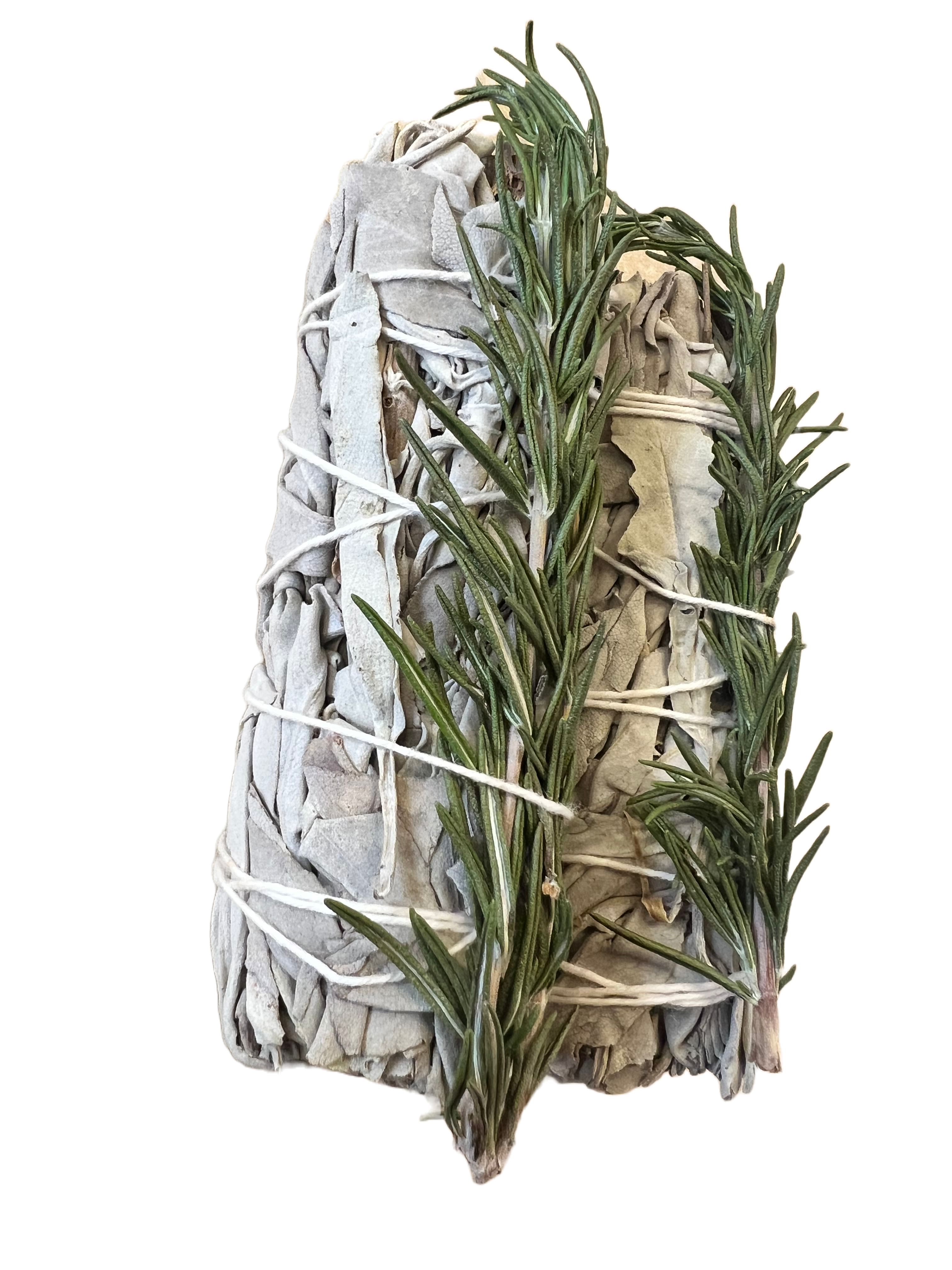 Smudge White Sage with Rosemary Clarity Prosperity and Abundance 2 Units