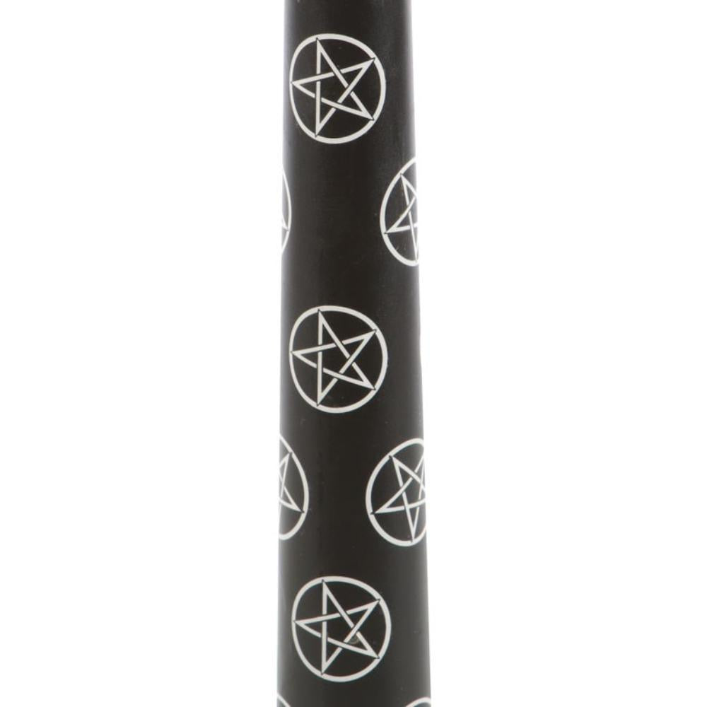 Set Of 3 Pentagram Taper Dinner Candles