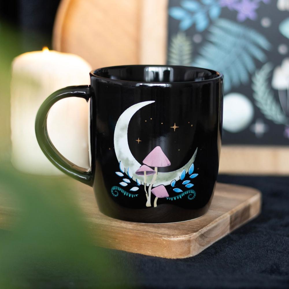 Dark Forest Moon Ceramic Mug