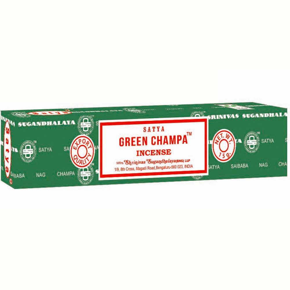 Satya Green Champa Incense Sticks