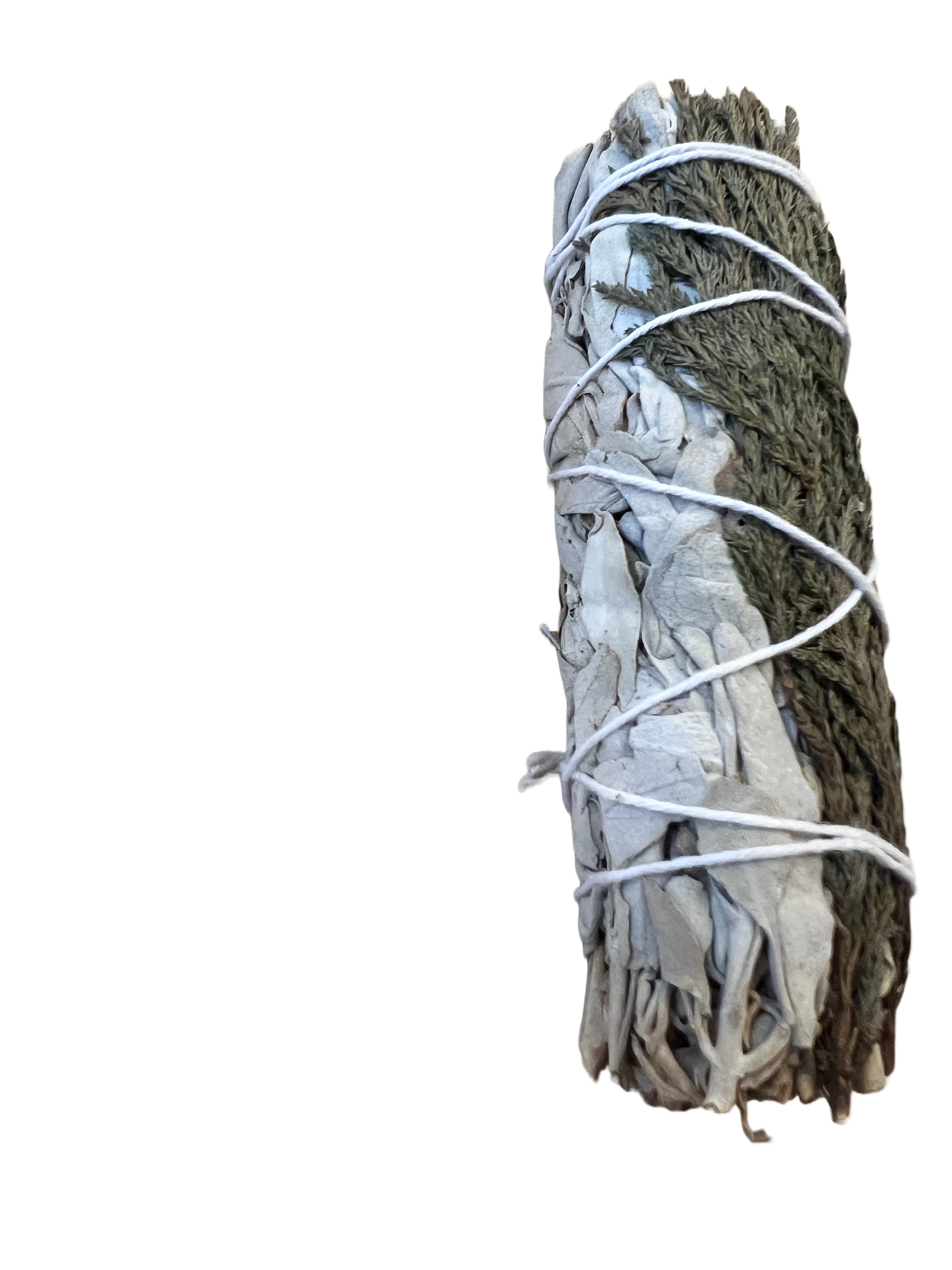 Smudge White Sage And Cedar 10cm Spiritually Healing and Protection