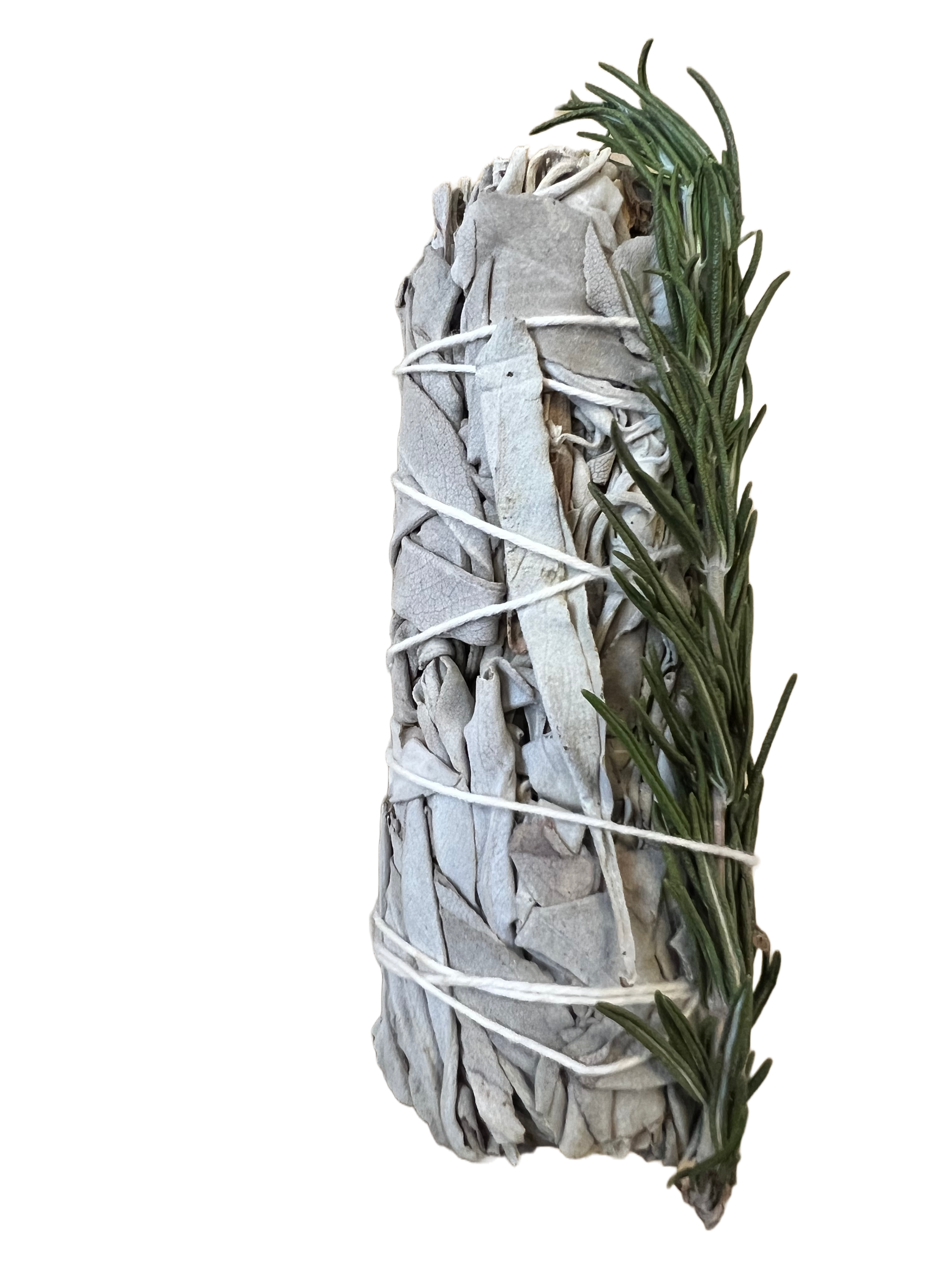 Smudge White Sage with Rosemary Clarity Prosperity and Abundance 1 Units