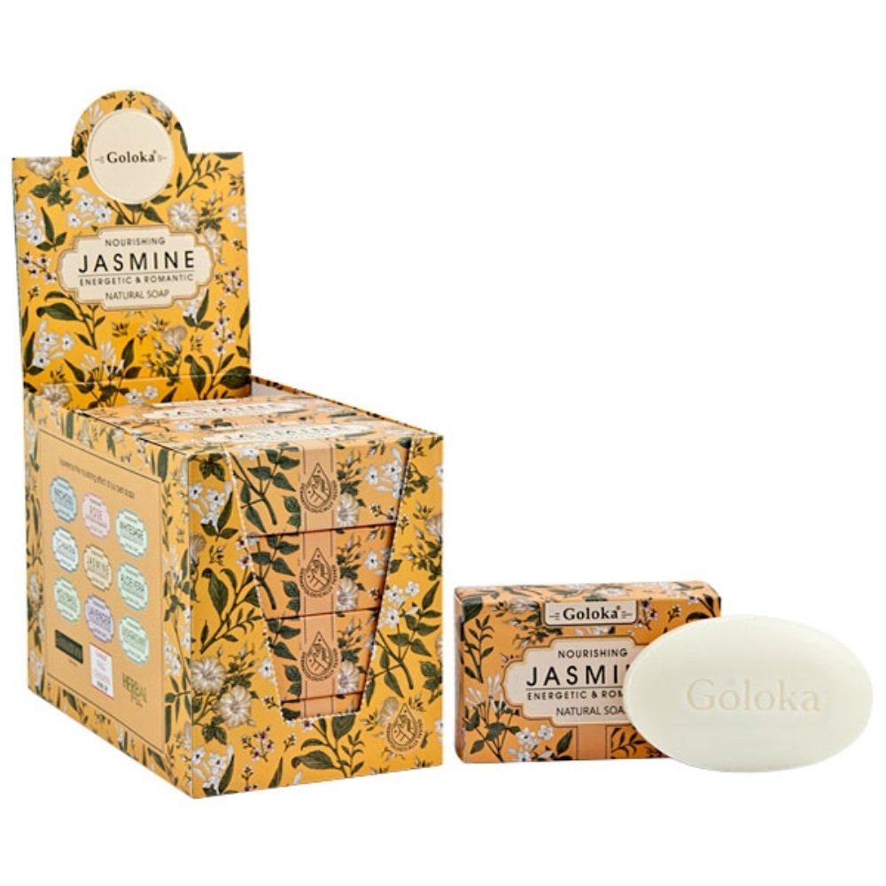 2pcs Jasmine Goloka Soap Energetic & Romantic