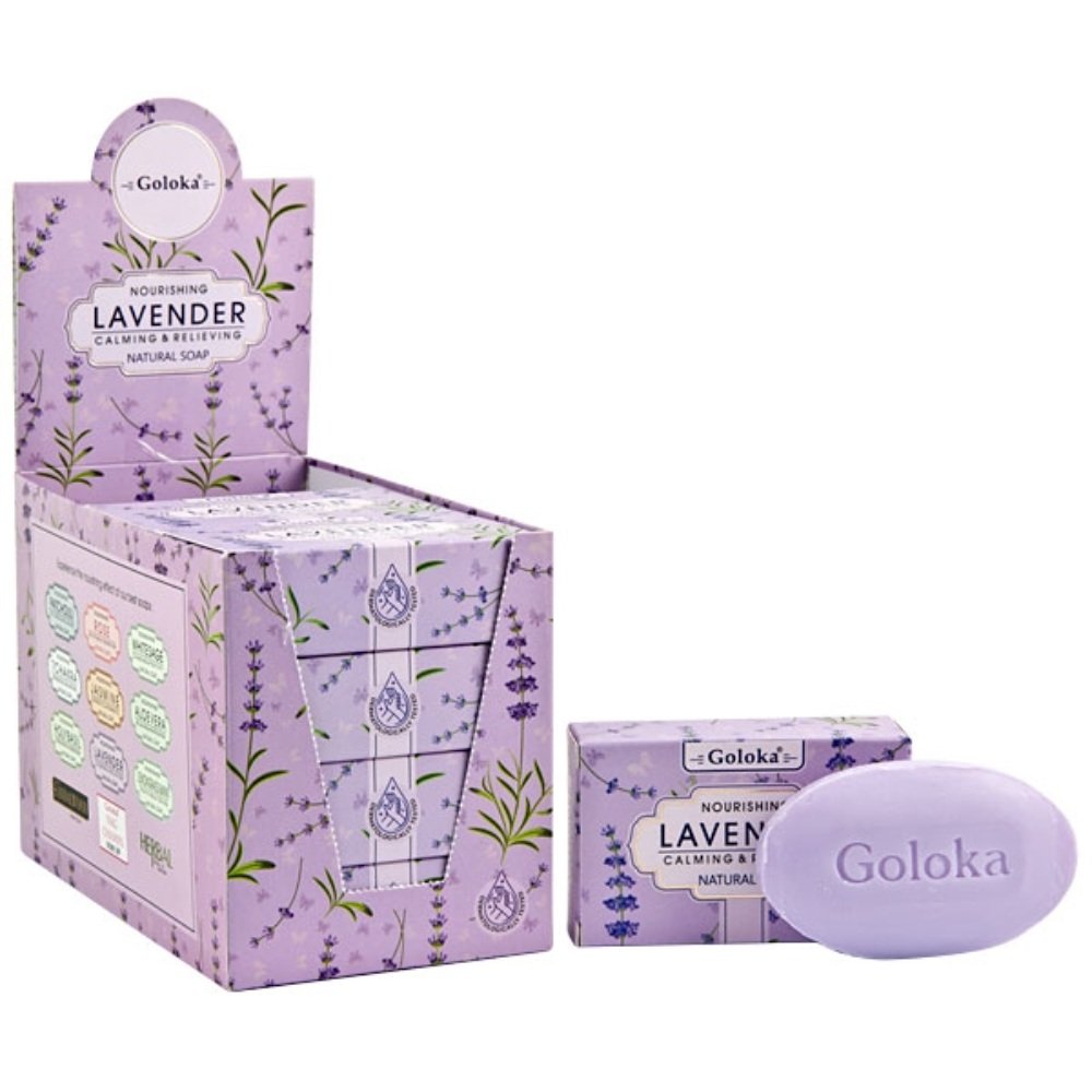 2pcs Lavender Goloka Soap Calming & Relieving