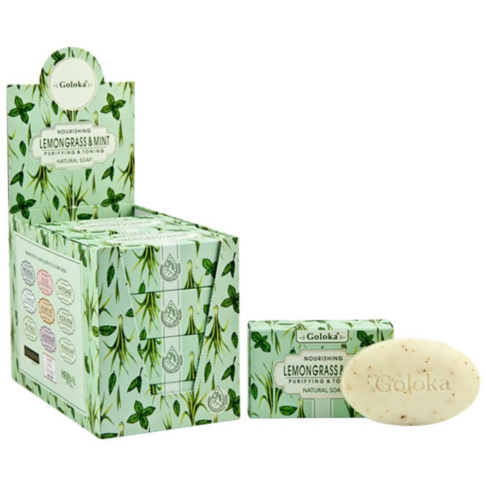 2pcs Lemongrass & Mint Goloka Soap Purifying & Toning