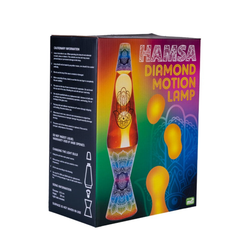 Hamsa Diamond Lava Motion Lamp