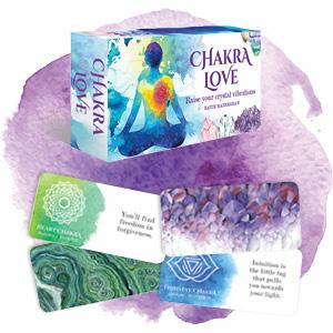 CHAKRA LOVE RAISE YOUR VIBRATION 40 MINI CARDS