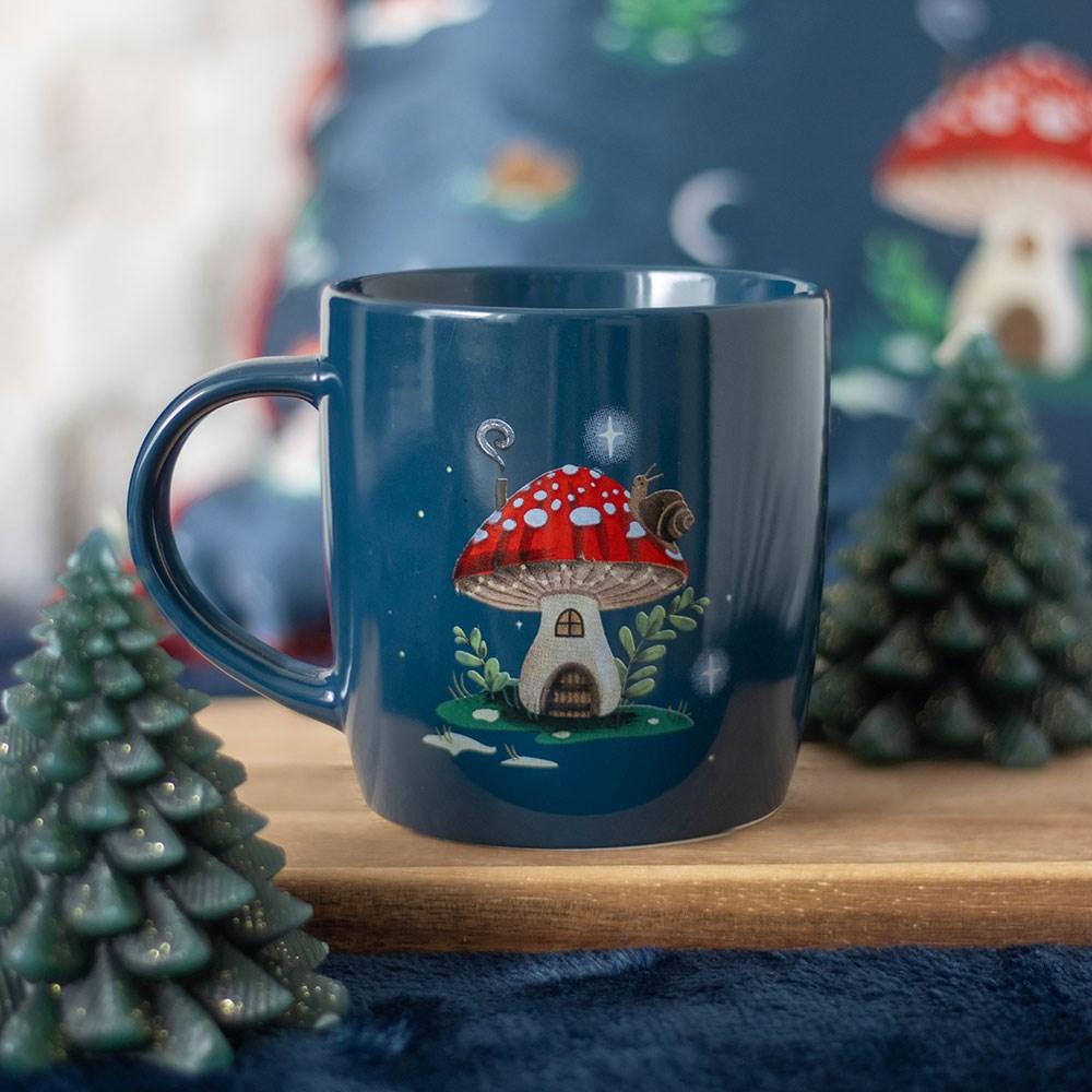 Gnome Sweet Gnometoadstool Ceramic Mug