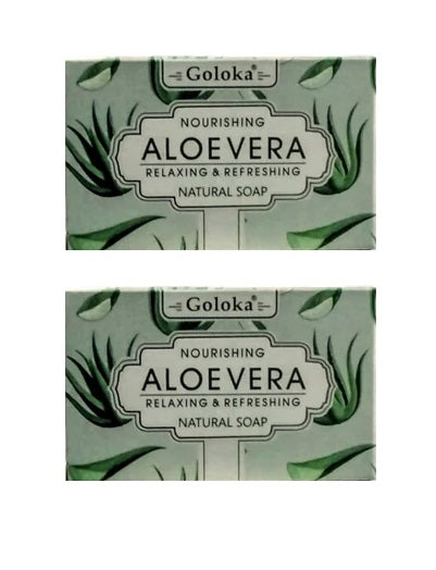 2pcs Aloe Vera Goloka Soap Relaxing & Refreshing