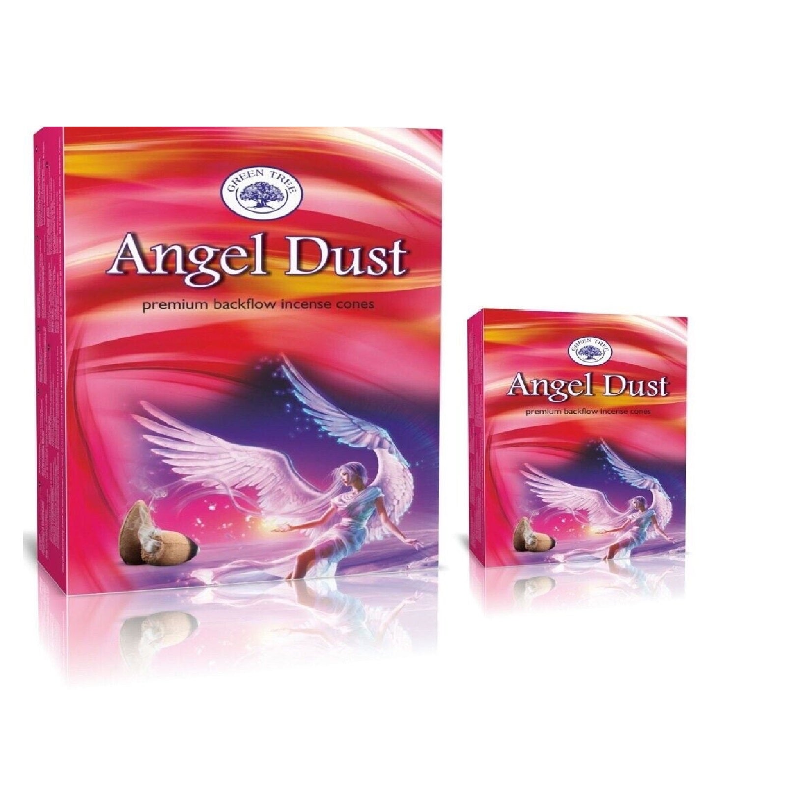 Angel Dust Incense Cones Green Tree Fragrance Premium Backflow