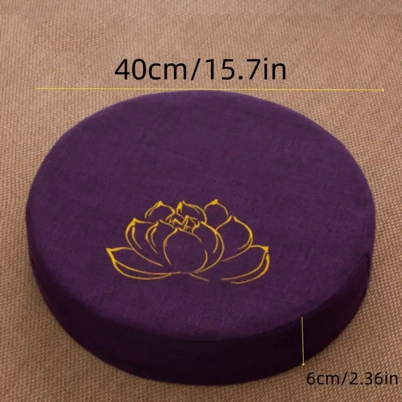 Premium Linen Meditation Cushion