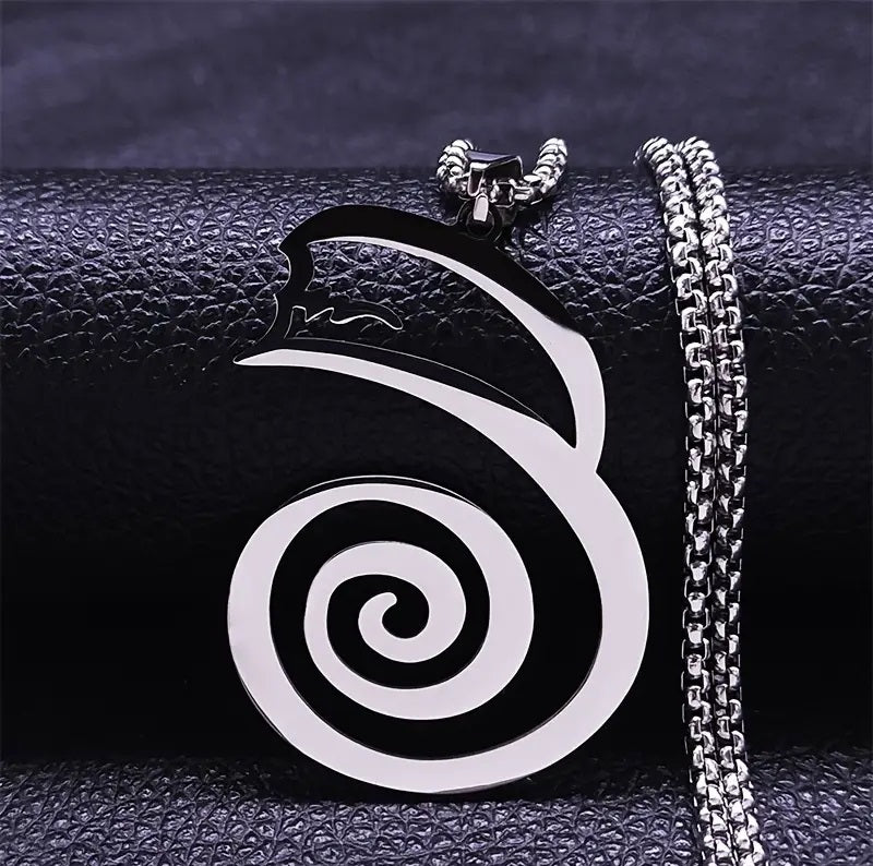 Dai Ko Myo Reiki Master Symbol Stainless Still Pendant Silver