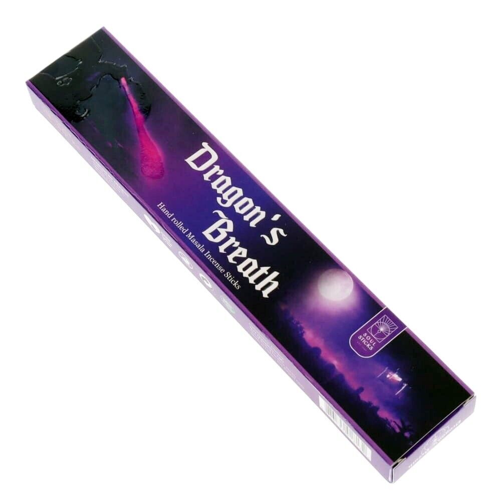 Dragon`s Breath Incense Soul Stick Natural Essence Aromatic -12 Packets