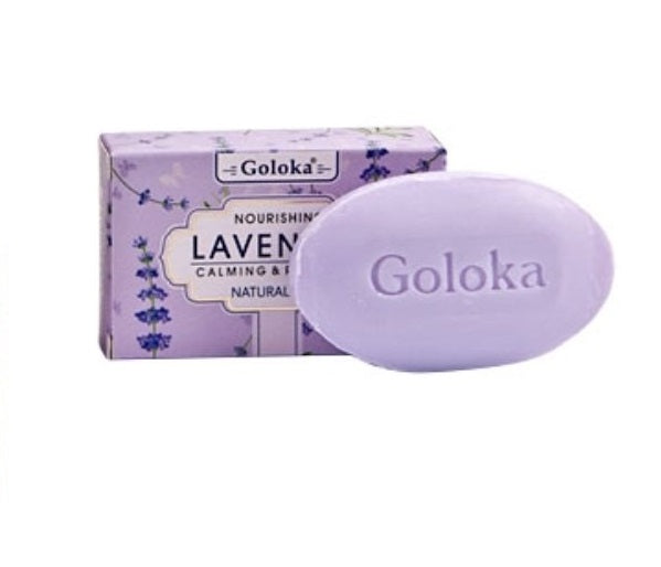 2pcs Lavender Goloka Soap Calming & Relieving