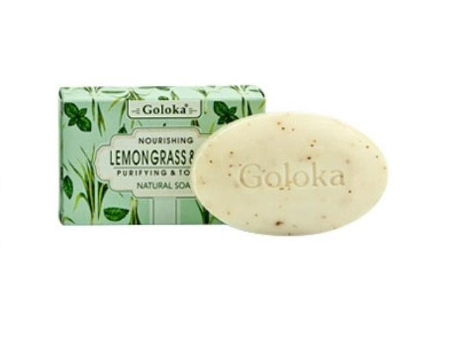 2pcs Lemongrass & Mint Goloka Soap Purifying & Toning