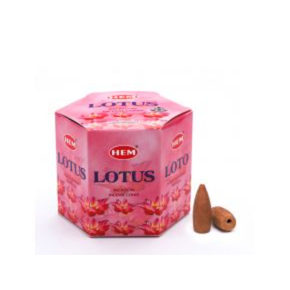 HEM Lotus 80 Backflow Incense Cones