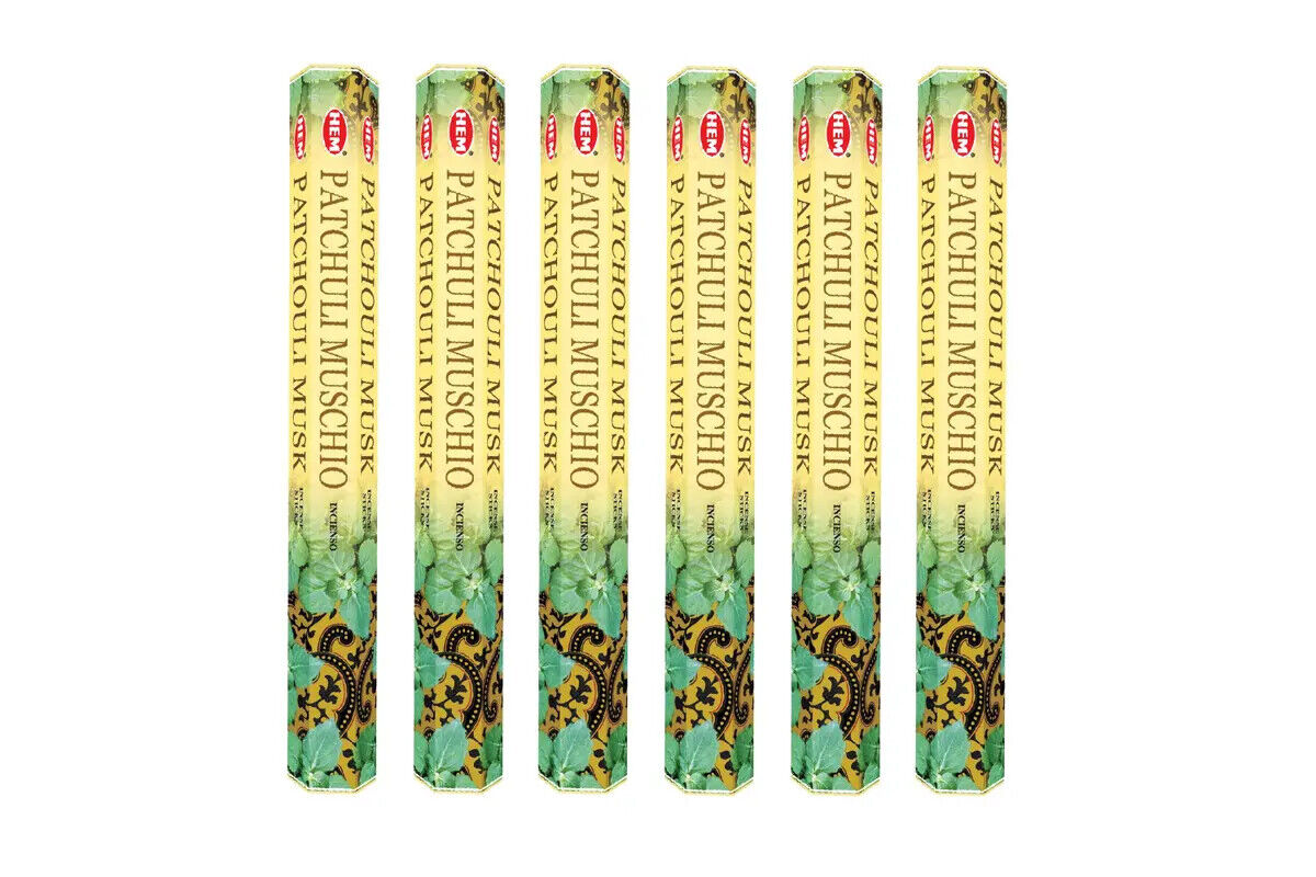 HEM Patchouli Musk 120 Incense Sticks