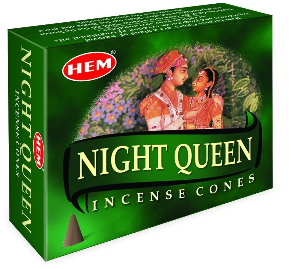 120x HEM Night Queen Incense Cones