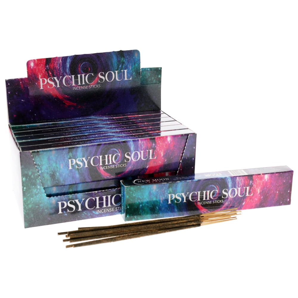 Psychic Soul 120 Incense Sticks New Moon