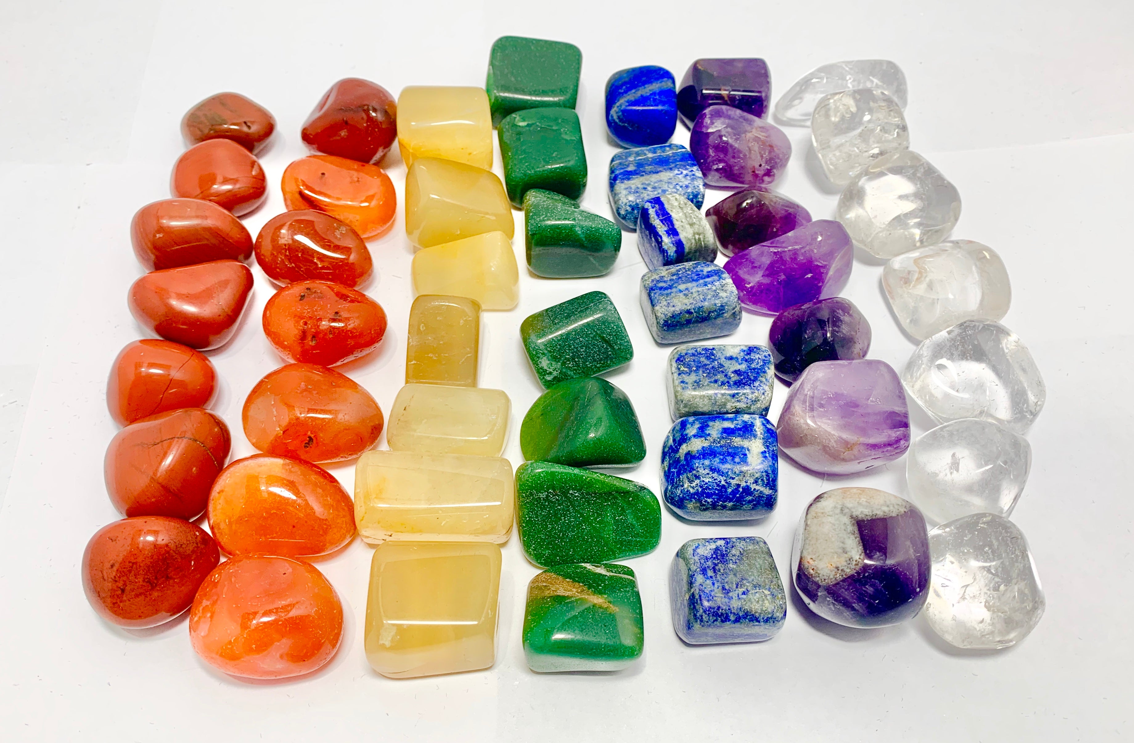 Tumbled Crystal Chakra Set - 7 Pieces