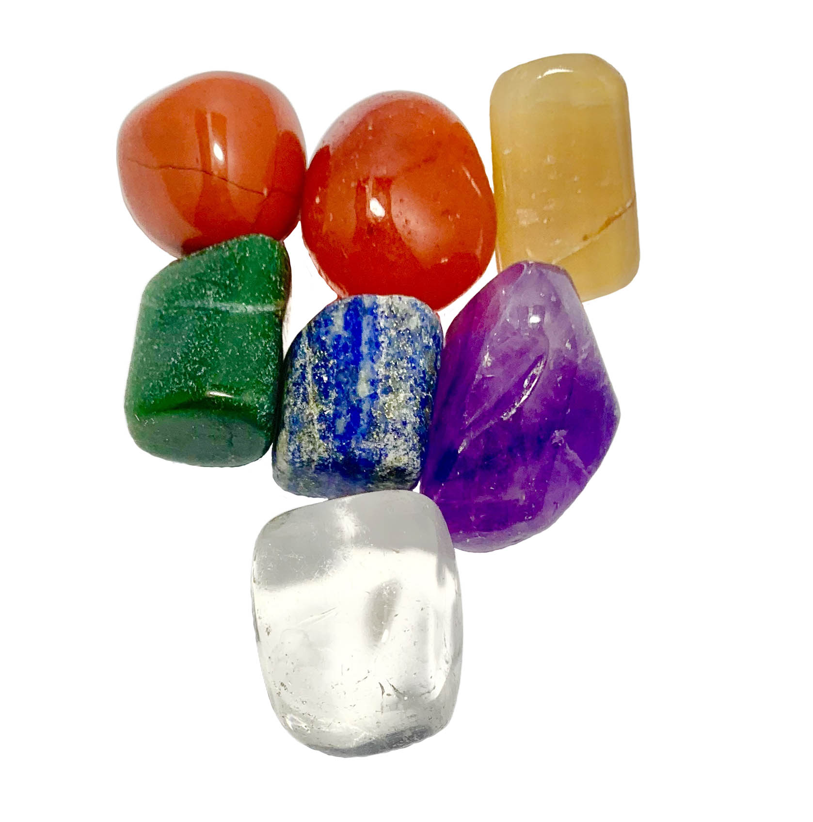 Tumbled Crystal Chakra Set - 7 Pieces