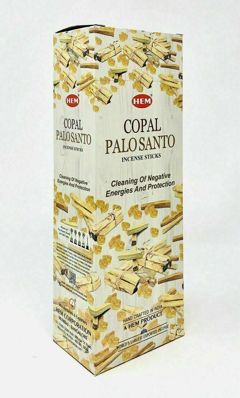 Copal Palo Santo 120 Incense Sticks HEM