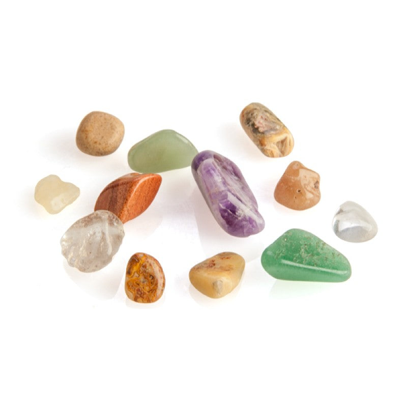 Mixed Crystals Gemstones Stone Bulk Crystals Stones Samples 4 Packs