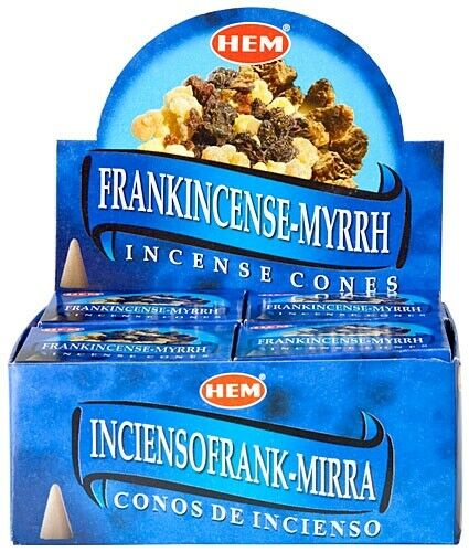 Frankincense Myrrh 120 Cone Incense HEM