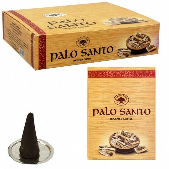 Palo Santo 120 Incense Cones Green Tree