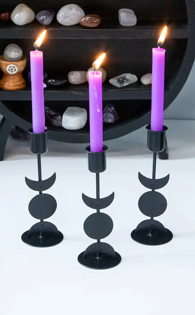 Transformation Candle Green Tree Candles Rituals Spells - Purple