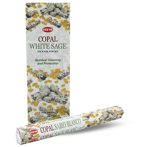 White Sage Copal 240 Incense Sticks HEM