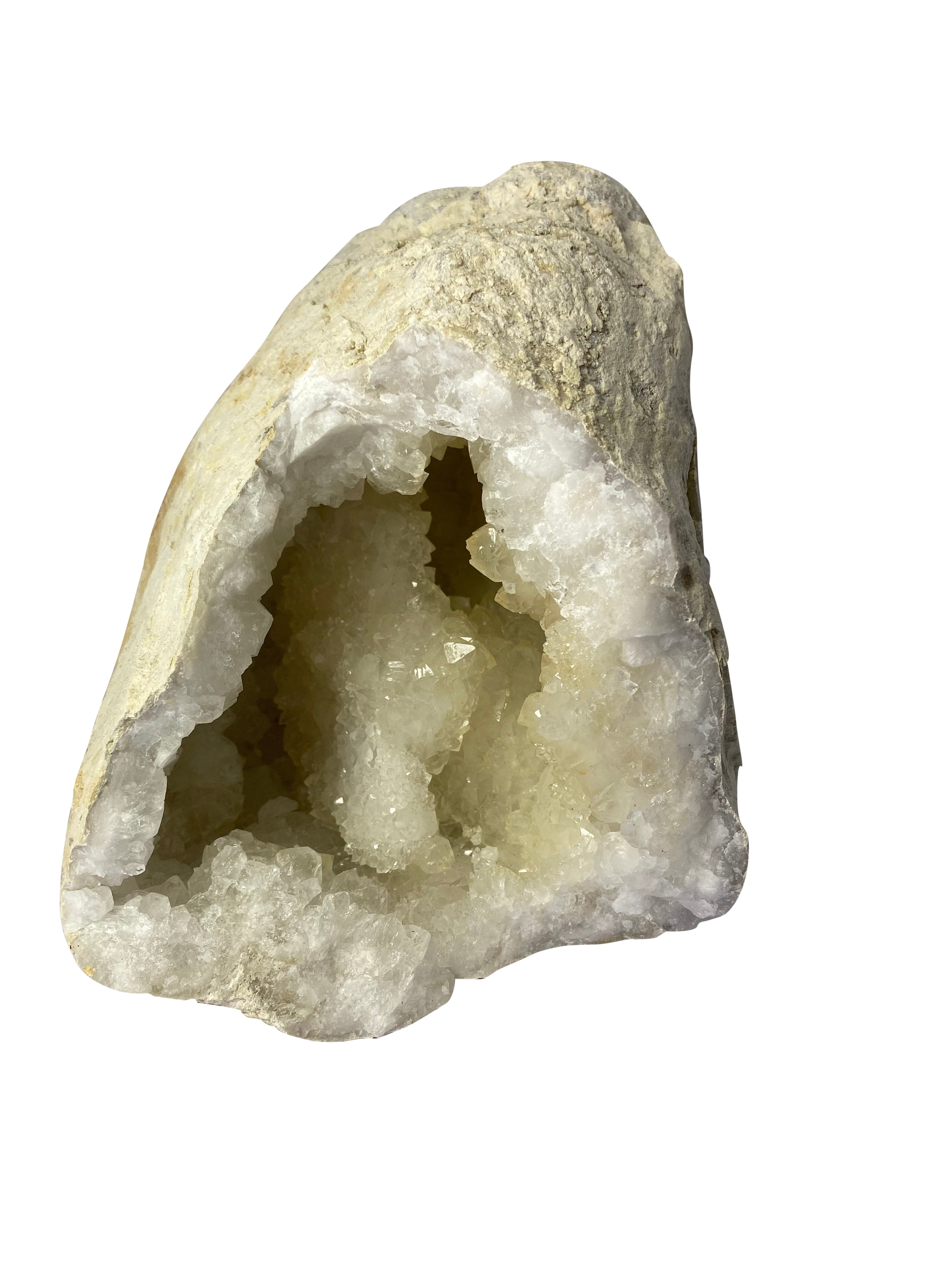 Clear Quartz Crystal Geode Cave M 6.7KG