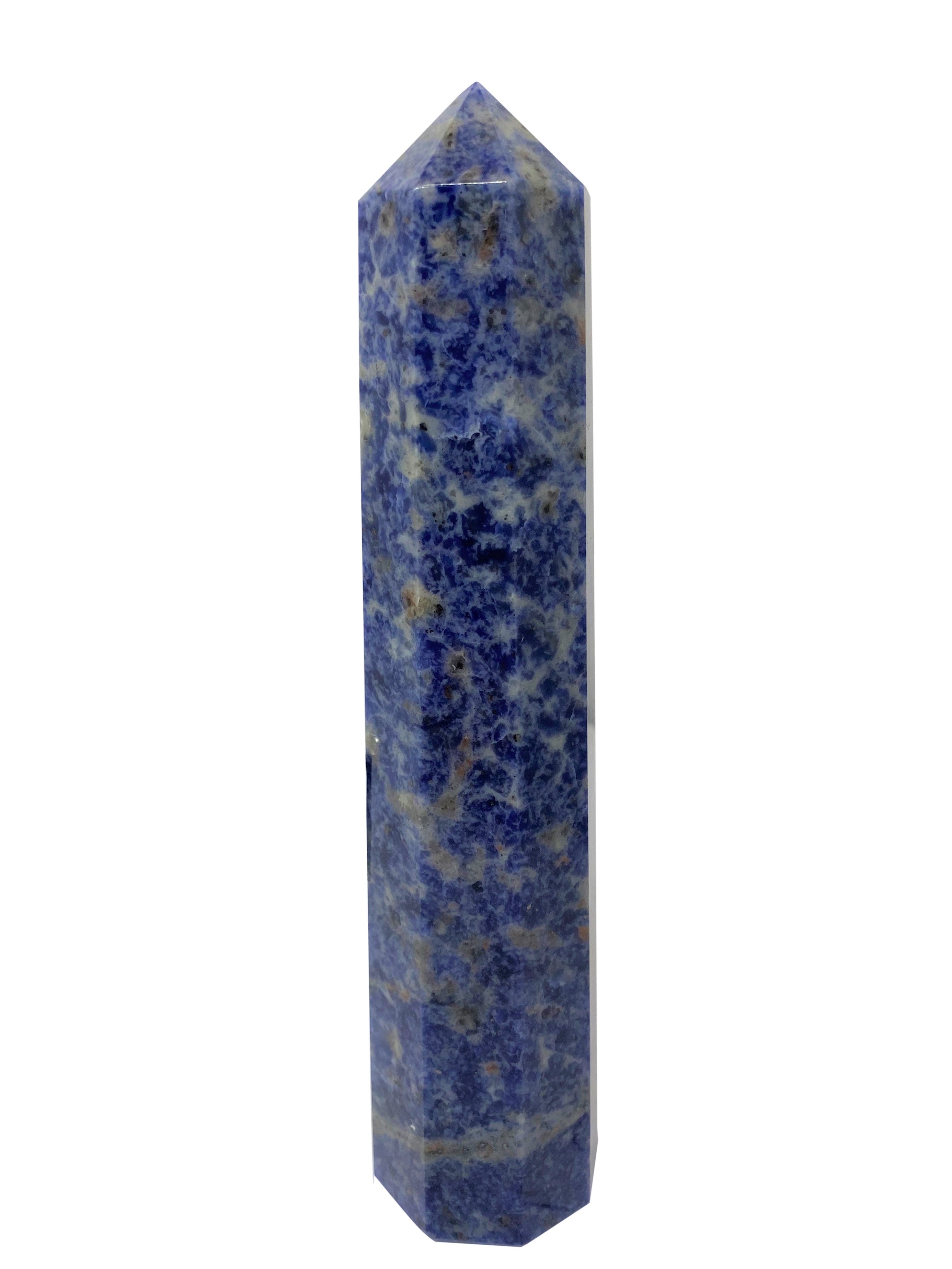 Sodalite Large Tower Obelisk- D