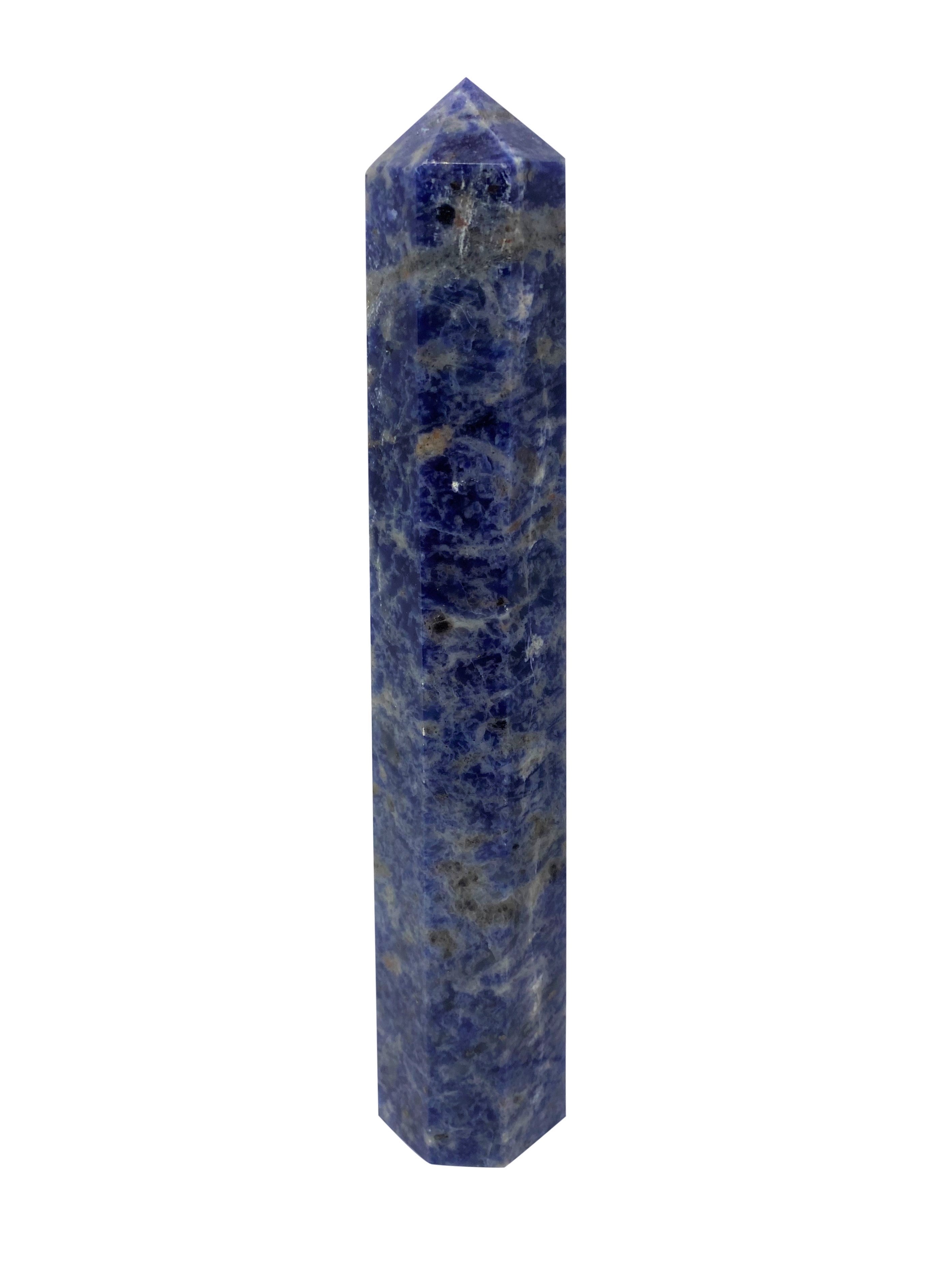 Sodalite Large Tower Obelisk- H