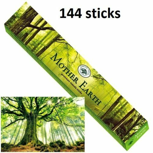 Mother Earth 144 Incense Sticks Green Tree