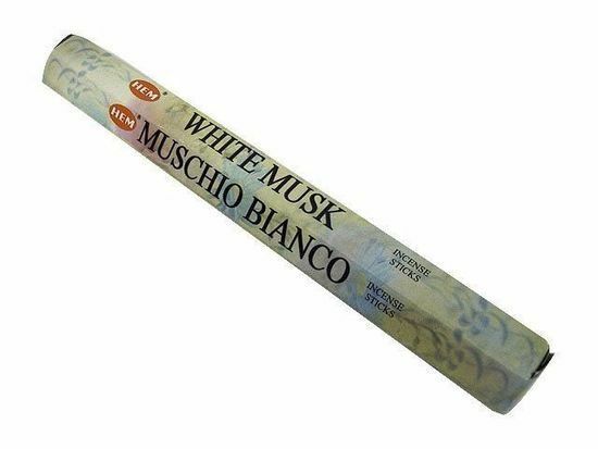 White Musk 120 Incense Sticks HEM