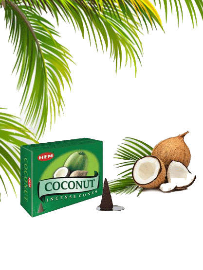 Coconut Incense Cones 