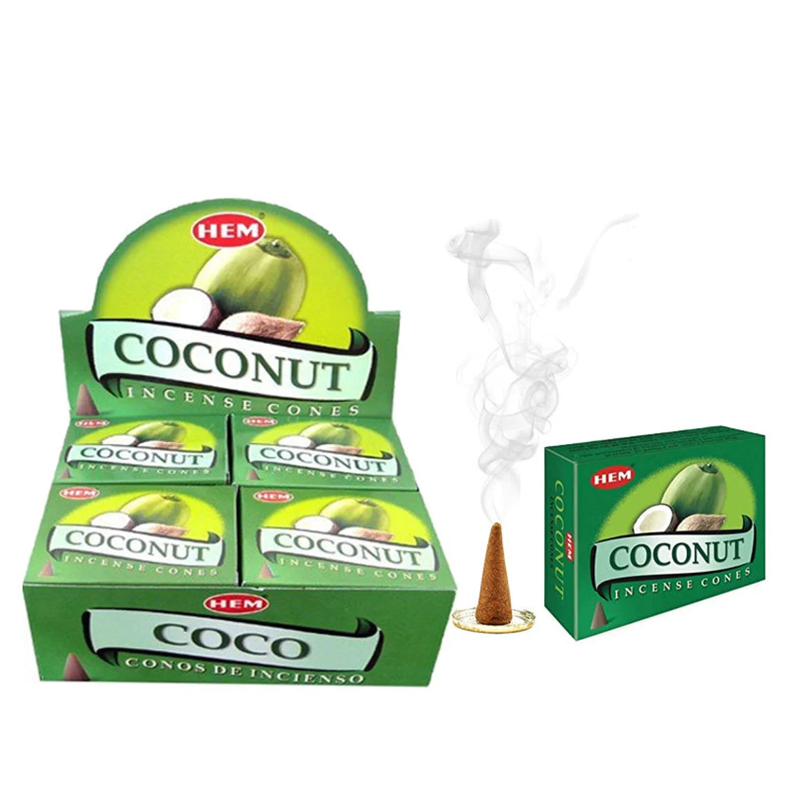 Coconut Incense Cones 