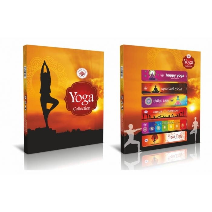 Green Tree Yoga Incense Sticks Collection Set 6 Packs