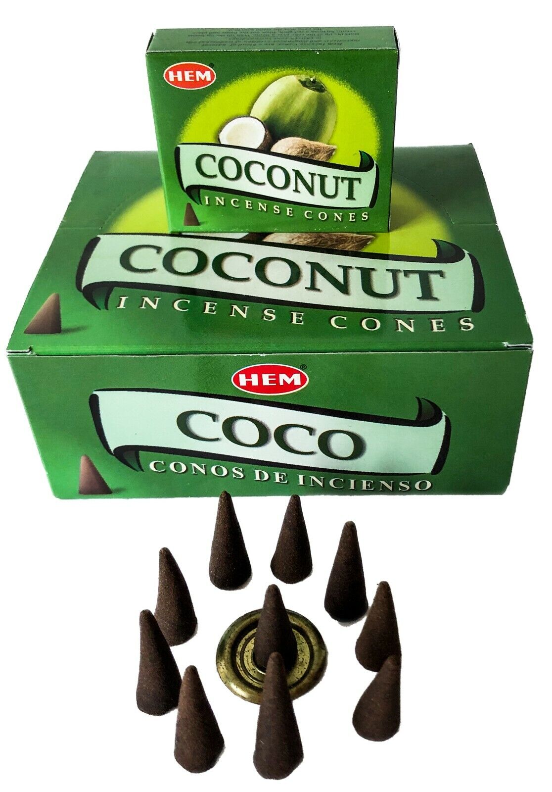 Coconut Incense Cones 